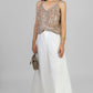 BLUSA BEIGE CON PEDRERÍA