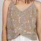 BLUSA BEIGE CON PEDRERÍA
