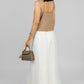 BLUSA BEIGE CON PEDRERÍA