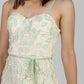 VESTIDO MIDI BORDADO FLOREADO