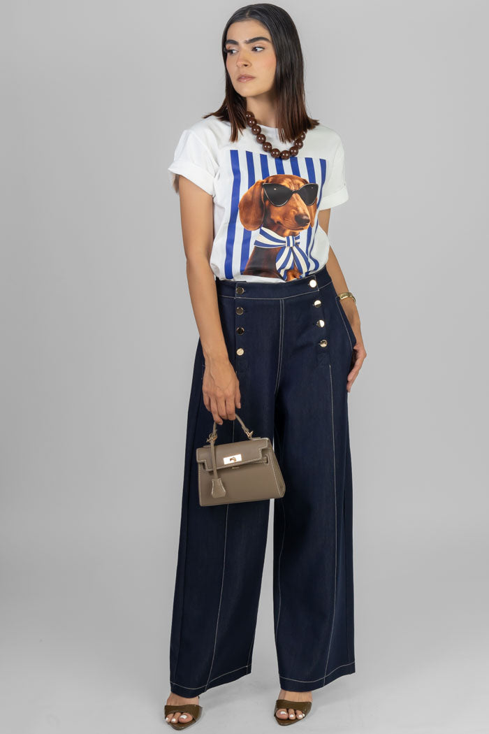 BLUSA STRIPES DOG SCARF