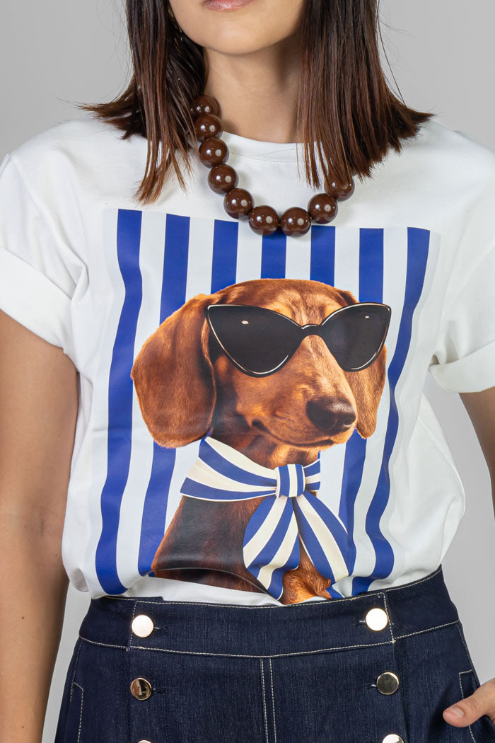 BLUSA STRIPES DOG SCARF