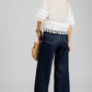BLUSA CORTA ENCAJES