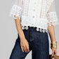 BLUSA CORTA ENCAJES
