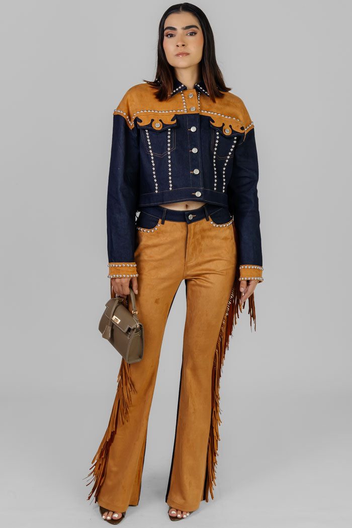 CONJUNTO WESTERN FLECOS