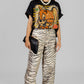 BLUSA NEGRA ESTAMPADA OVERSIZE