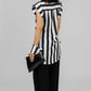 BLUSA RAYADA CUELLO CAMISERO