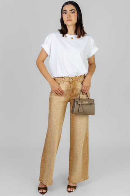 BLUSA BLANCA BÁSICA CASUAL