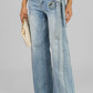 PANTALON JEANS CON LAZO
