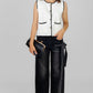 PANTALON JEANS CON LAZO