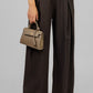 PANTALON WIDE LEG CHOCOLATE