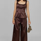 CONJUNTO SATINADO ELEGANTE