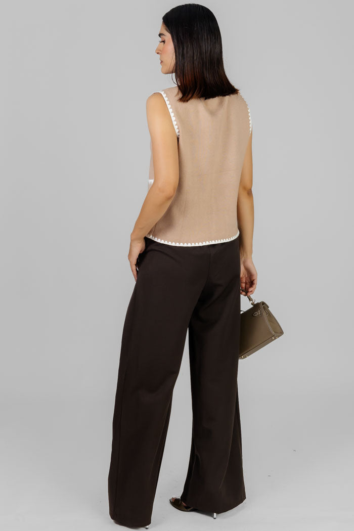 BLUSA ESTILO TWEED BOTONES
