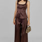 CONJUNTO SATINADO ELEGANTE