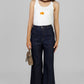 BLUSA BLANCA CON APLICACIÓN