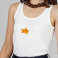 BLUSA BLANCA CON APLICACIÓN