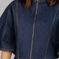 CONJUNTO DENIM CIERRE FRONTAL
