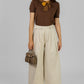 PANTALON TIRO ALTO BEIGE