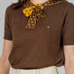 BLUSA TEJIDA CON LAZO