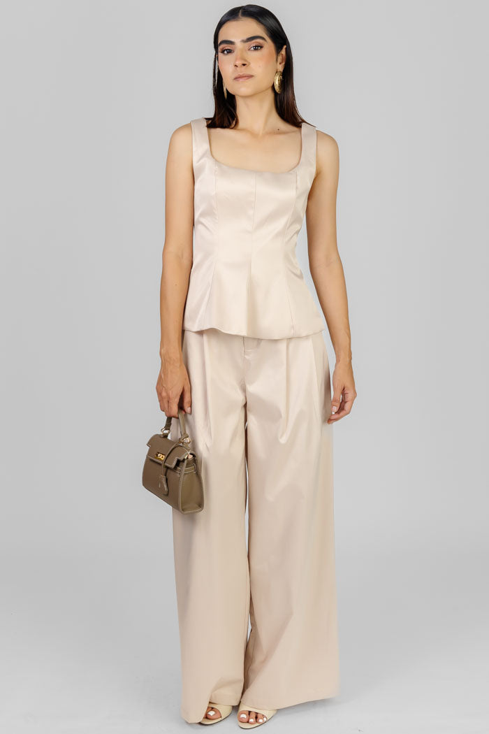 CONJUNTO SATINADO ELEGANTE