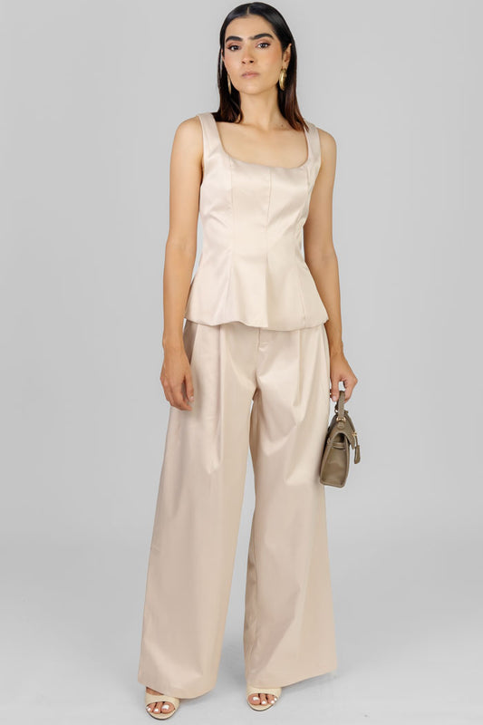 CONJUNTO SATINADO ELEGANTE