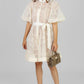 VESTIDO CORTO BORDADO