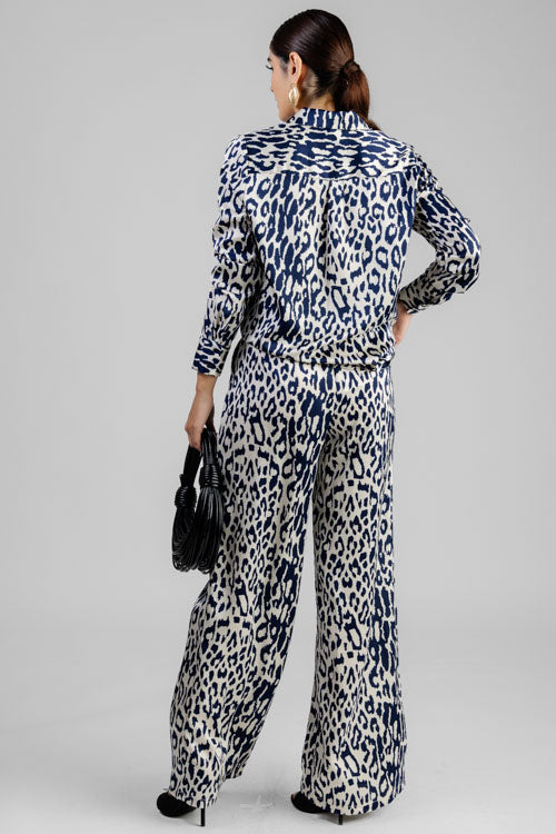 CONJUNTO ANIMAL PRINT AZUL