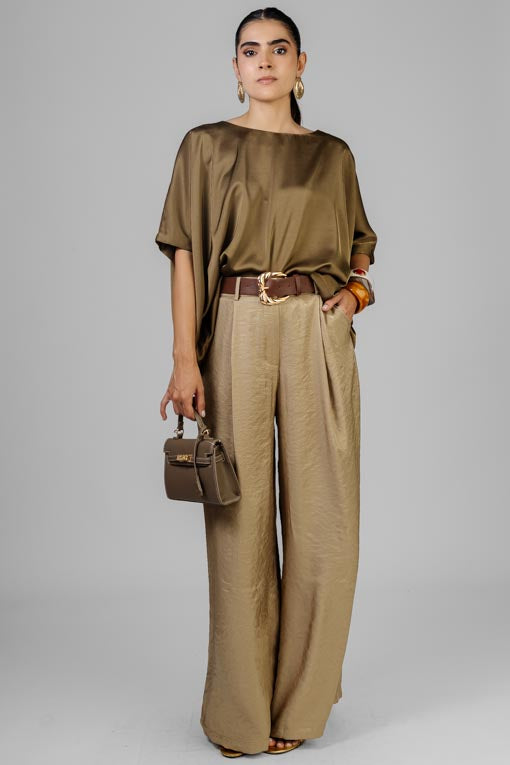 BLUSA SATINADA