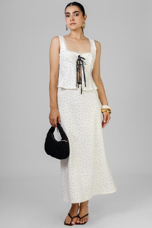 CONJUNTO POLKA LAZOS NEGRO