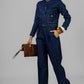 CONJUNTO SACO MEZCLILLA INDIGO