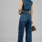 CONJUNTO DENIM CHALECO CORTO