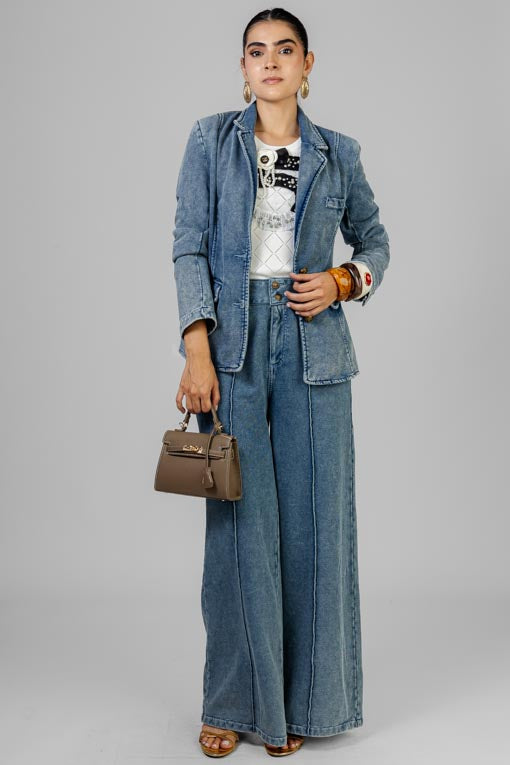 CONJUNTO DENIM SUIT