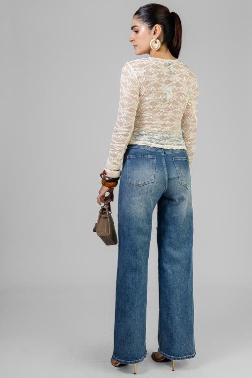 PANTALON PERLAS Y CRISTALES