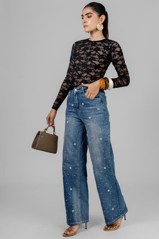 BLUSA ENCAJE