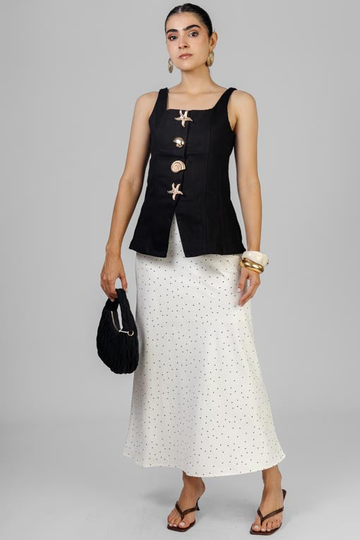 BLUSA BOTONES DE MAR