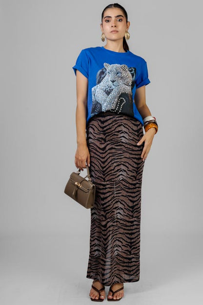 PLAYERA LEOPARDO GLAM