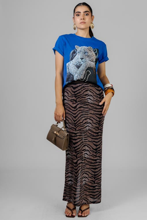 PLAYERA LEOPARDO GLAM