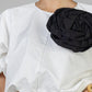 TOP FLOR NEGRO