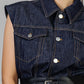 CONJUNTO FALDA Y BODY MEZCLILLA