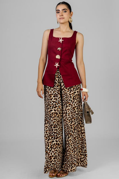 PANTALON PRINT AMPLIO