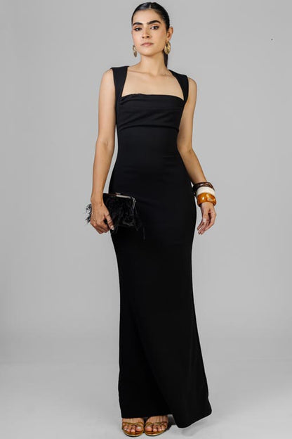 VESTIDO DRAPE LUXE