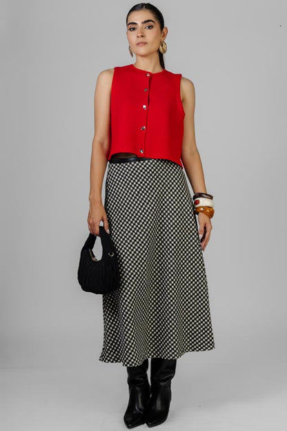 BLUSA TEJIDO BOTONES