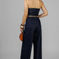 PALAZZO STRAPLESS DENIM