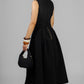 CONJUNTO BLUSA Y FALDA NEGRO