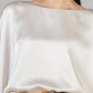 BLUSA SATINADA
