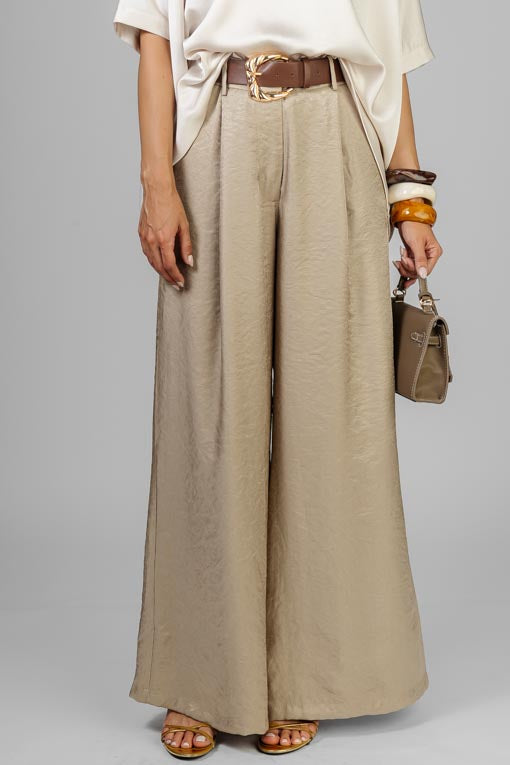 PANTALON SATINADO CINTO