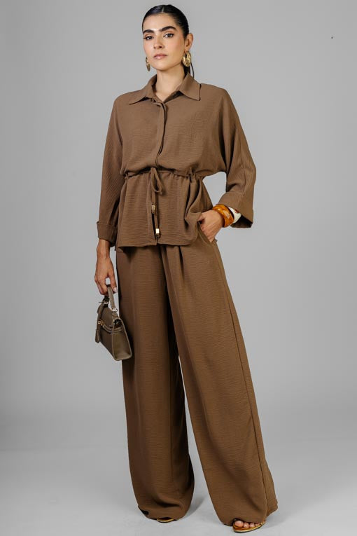 CONJUNTO BLUSA SAFARI