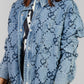 CHAQUETA DENIM CON CORAZONES