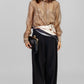 BLUSA TRANSPARENCIA SATINADA