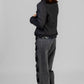CHAQUETA MILITAR NEGRA